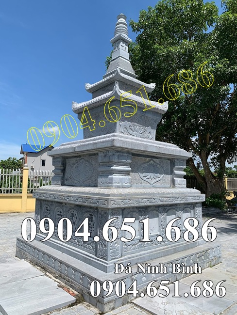 Mẫu tháp mộ phật giáo đẹp bán tại Sài Gòn, Hồ Chí Minh - Mộ tháp đá đẹp tại Sài Gòn