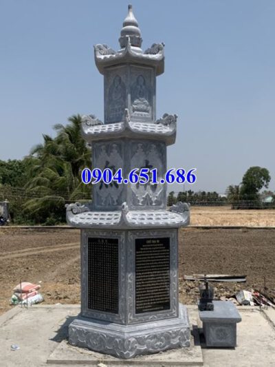 Mẫu mộ tháp đá đẹp bán tại Ninh Thuận – Tháp mộ đá khối tự nhiên
