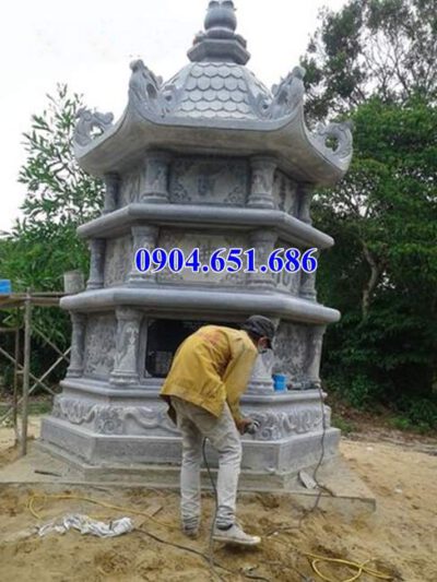 Mẫu mộ tháp đá đẹp bán tại Phú Yên – Tháp mộ sư