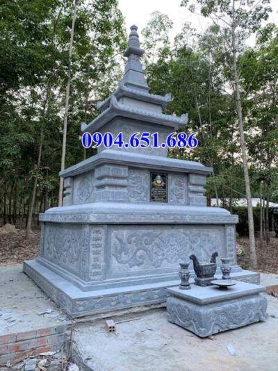 Mẫu mộ tháp đá đẹp bán tại Quảng Nam – Tháp mộ sư