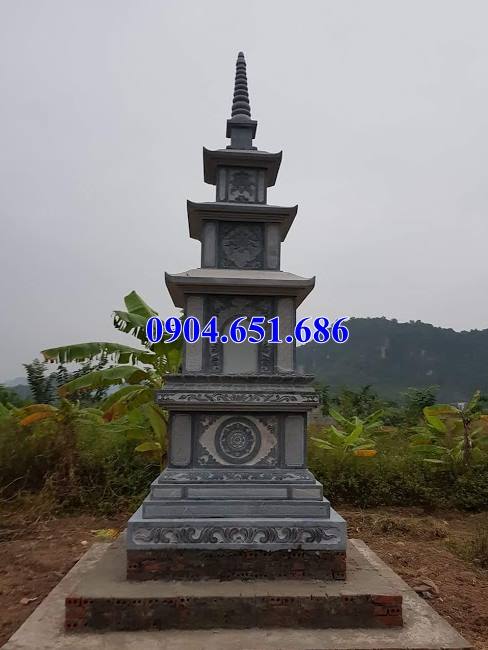 Mẫu mộ tháp đá đẹp bán tại Sài Gòn – Tháp mộ sư