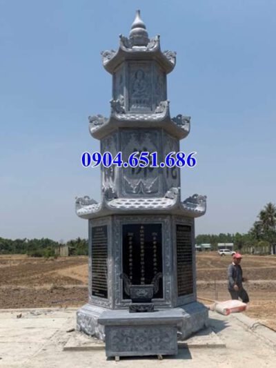 Mẫu mộ tháp đá để tro cốt bán tại Hà Nội – Xây tháp mộ để tro cốt