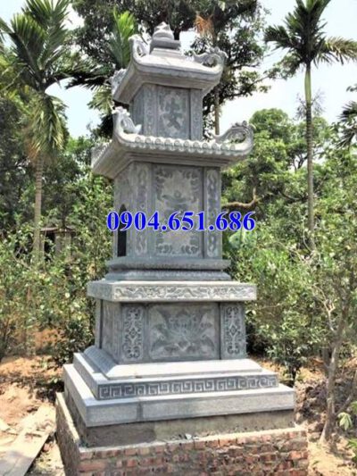 Mẫu mộ tháp đá để tro cốt bán tại Quảng Nam – Xây mộ đá tháp để tro cốt