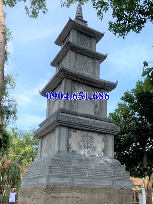 Mẫu mộ đá hình tháp đẹp bán tại Bà Rịa Vũng Tàu – Tháp mộ để tro cốt