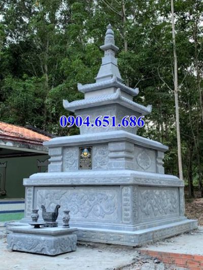 Mẫu mộ đá tháp đẹp bán tại Đà Nẵng – Tháp đá để tro cốt