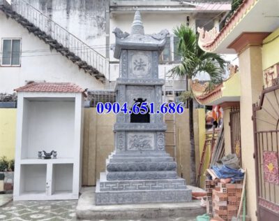 Xây mẫu mộ tháp đá để hài cốt đẹp tại Đà Nẵng –  Tháp mộ để tro cốt