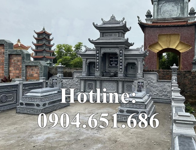 Mẫu lăng mộ để tro cốt đẹp bán tại Đồng Nai - Lăng mộ đá tại Đồng Nai