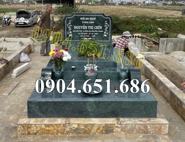 Mộ đá đẹp đơn giản bán tại Bình Dương - Chụp mộ đá đơn giản tại Bình Dương