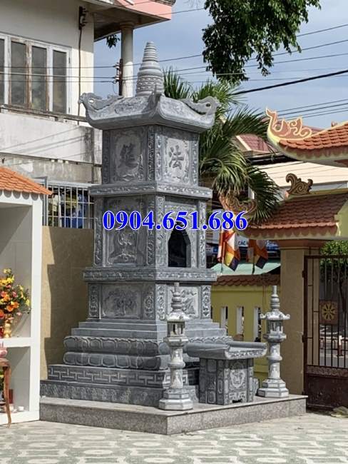 Mẫu mộ tháp đá để tro cốt bán tại Quảng Ninh – Xây tháp mộ để tro cốt
