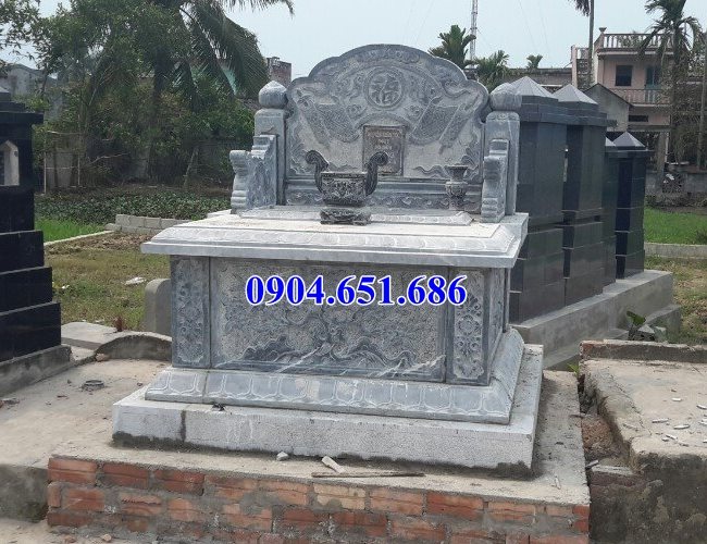 Mẫu mộ đá Ninh Bình bán tại Sài Gòn 04 – Mộ đá khối tự nhiên