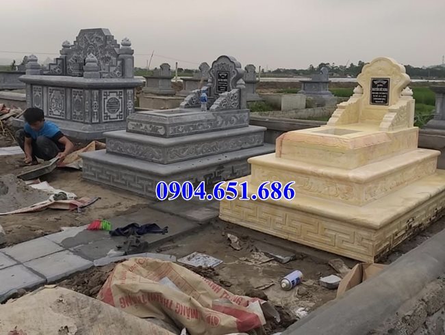 Mẫu mộ đá đơn giản đẹp bán tại Bình Phước 03 – Mộ đá Ninh Bình