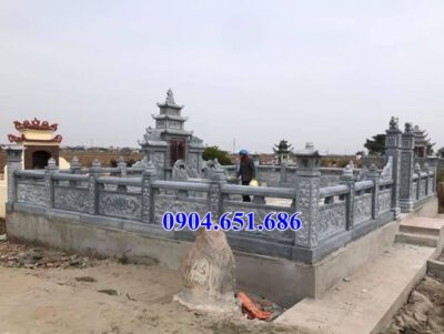 Mẫu nhà mồ đẹp bán tại Bình Phước 07 – Khu lăng mộ, nhà mồ gia đình