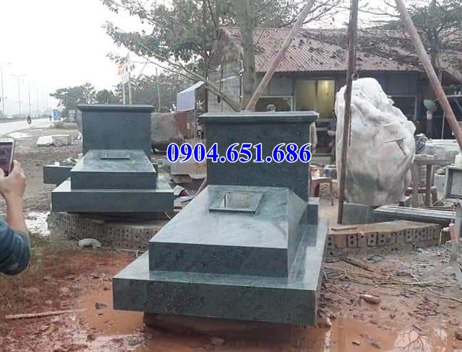 Mẫu mộ đá thiết kế đơn giản đẹp bán tại Cà Mau 03 – Mộ đá Ninh Bình