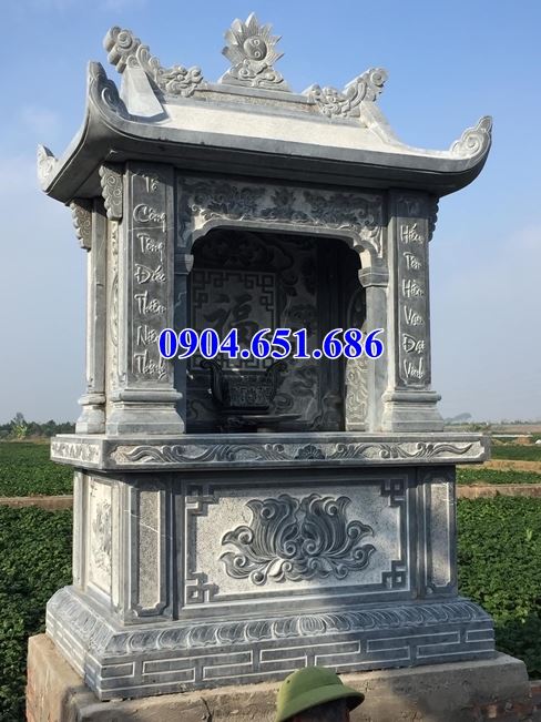 Mẫu lăng mộ đá để tro cốt bán tại Kiên Giang 03 – Am thờ để tro cốt