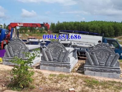 Mẫu mộ đá Ninh Bình đẹp bán tại Hậu Giang 04 – Mộ đá khối tự nhiên