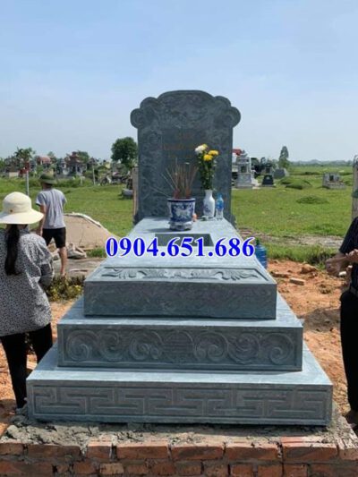 Mẫu mộ đá tam cấp đẹp bán tại Bà Rịa Vũng Tàu 08 – Lăng mộ đá đẹp