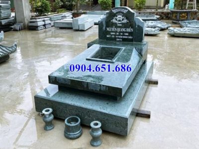 Mẫu mộ đá thiết kế đơn giản đẹp bán tại Bạc Liêu 03 – Mộ đá Ninh Bình