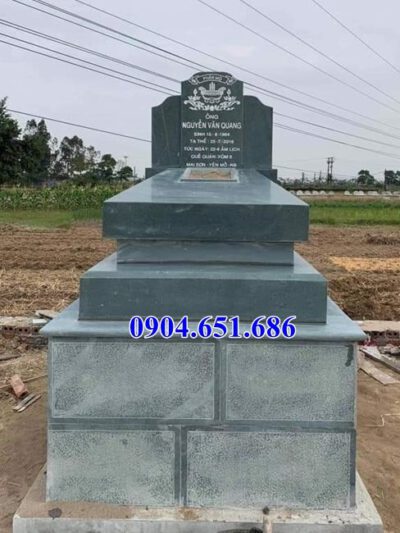 Mẫu mộ đá thiết kế đơn giản đẹp bán tại Trà Vinh 03 – Mộ đá Ninh Bình