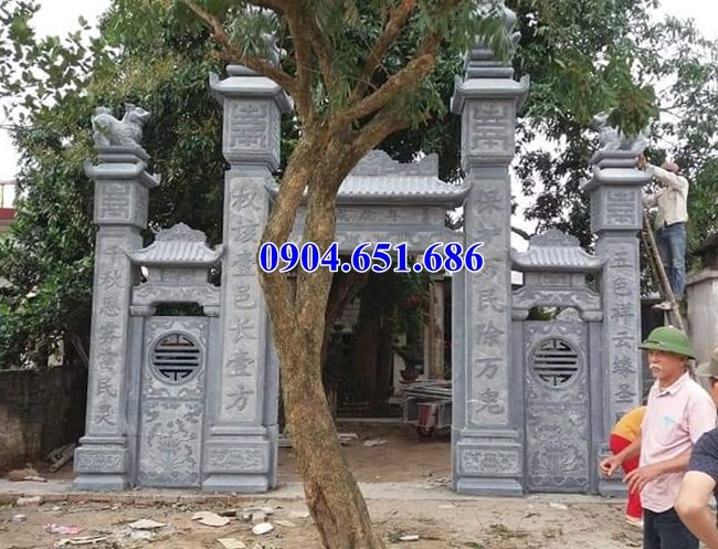 Giá cổng chùa đá khối tự nhiên bán tại Sài Gòn