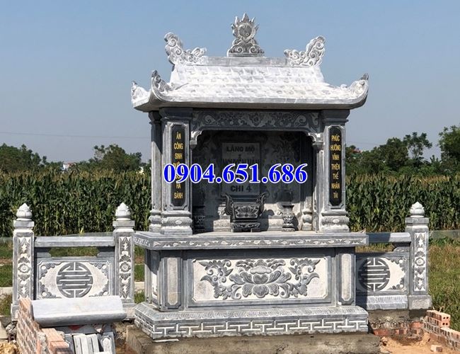 Mẫu nhà linh lăng mộ đá để tro cốt bán tại Lâm Đồng 04 – Am thờ lăng mộ