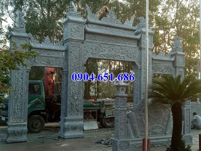 Mẫu cổng tam quan đẹp bán tại Bình Phước