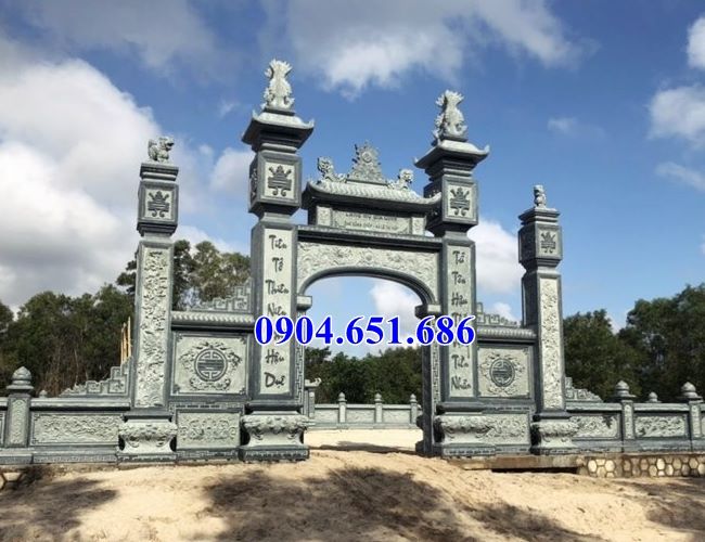 Mẫu cổng đá khối tự nhiên đẹp nhất bán tại Bình Định