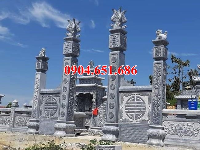 Mẫu cổng đá lăng mộ, cổng đá nghĩa trang gia đình đẹp bán tại Quảng Trị