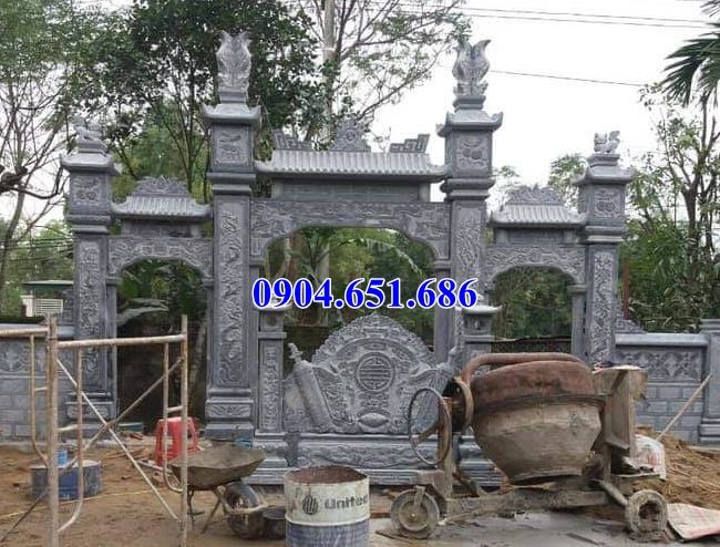 Xây cổng đình, chùa, nhà thờ họ tại Quảng Ngãi uy tín chất lượng
