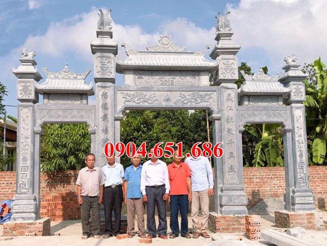 Địa chỉ bán cổng bằng đá khối tự nhiên tại Sài Gòn uy tín chất lượng