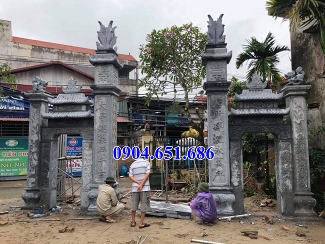 Địa chỉ bán cổng đá khối tự nhiên tại Sài Gòn uy tín chất lượng