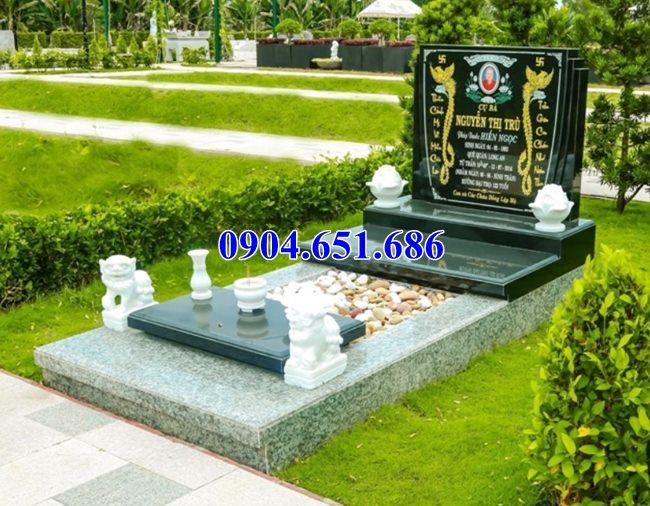 Địa chỉ bán mộ đá hoa cương granite kim sa đẹp tại Quảng Bình