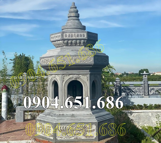 Mẫu mộ tháp nhỏ để tro cốt đẹp bán tại Đồng Nai - Tháp đá đẹp tại Đồng Nai
