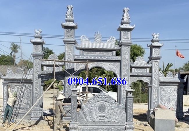 Mẫu cổng tam quan nhà thờ họ đẹp bán ở Bắc Ninh