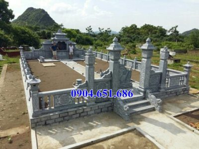 Mẫu khu lăng mộ đá đẹp bán tại Quảng Bình 07 – Nghĩa trang gia đình