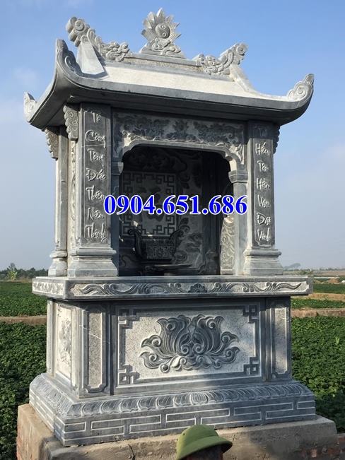 Mẫu kỳ đài thờ chung đá đẹp bán tại Quảng Bình 13 – Củng thờ lăng mộ