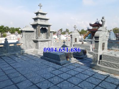 Mẫu lăng mộ đá công giáo bán tại Quảng Bình 06 – Lăng mộ đạo thiên chúa