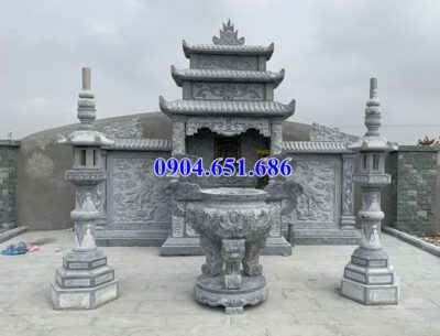Mẫu lăng mộ đá đẹp bán tại Quảng Bình 01 – Lăng thờ đẹp