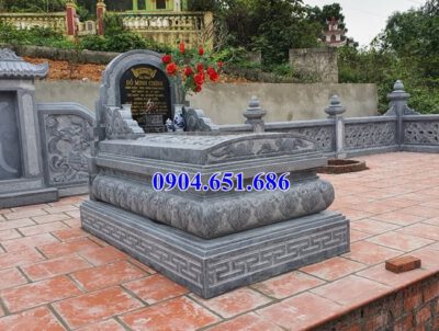 Mẫu mộ đá Ninh Bình đẹp bán tại Quảng Bình 03 – Mộ đá khối tự nhiên