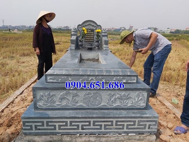 Giá bán mộ đá xanh rêu Thanh Hóa tại Sơn La