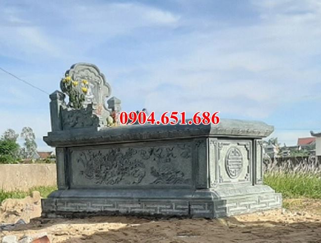 Mẫu mộ đẹp đá xanh bán tại Lai Châu giá rẻ