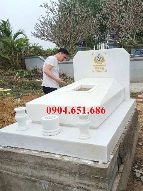 11 Mẫu mộ đá công giáo đẹp bán ở Nam Định – Nhận làm lăng mộ đạo ở Nam Định
