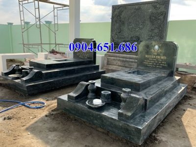 20 Mẫu mộ đá xanh rêu Thanh Hóa đẹp bán ở Thái Nguyên