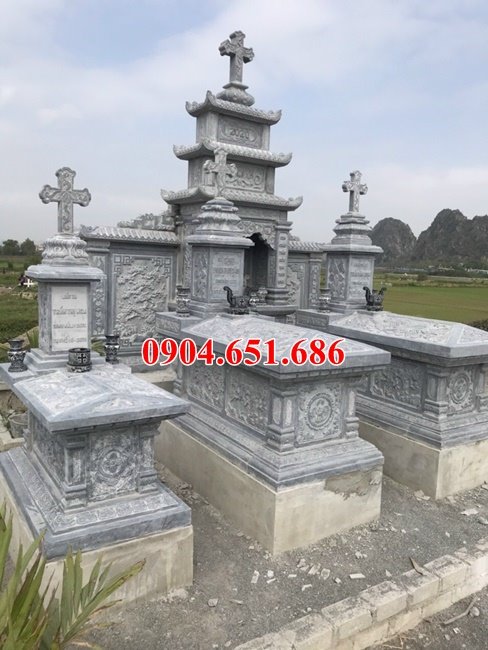 Giá mộ công giáo bằng đá khối bán ở Phú Thọ