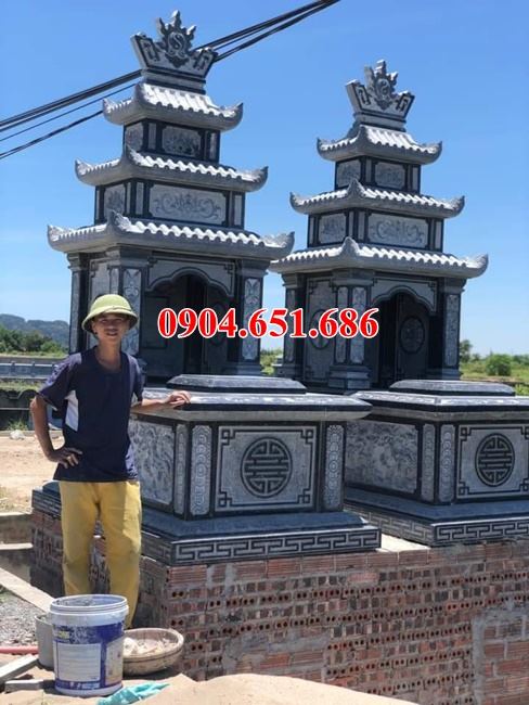 Giá mộ đá xanh rêu đẹp bán ở Lào Cai