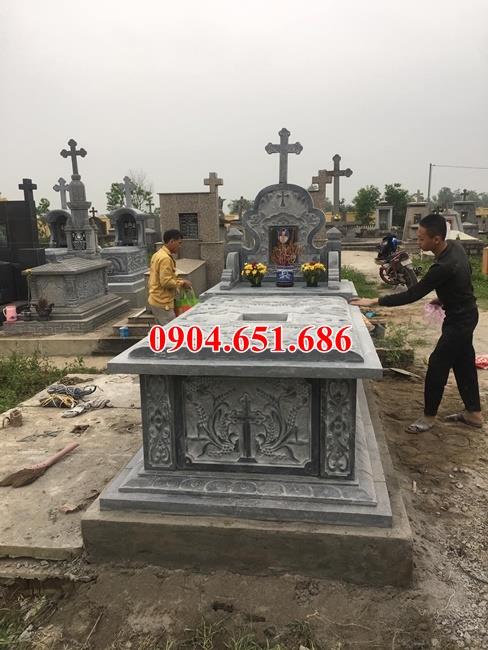 Mẫu bia mộ công giáo đẹp bán tại Hà Nam giá rẻ