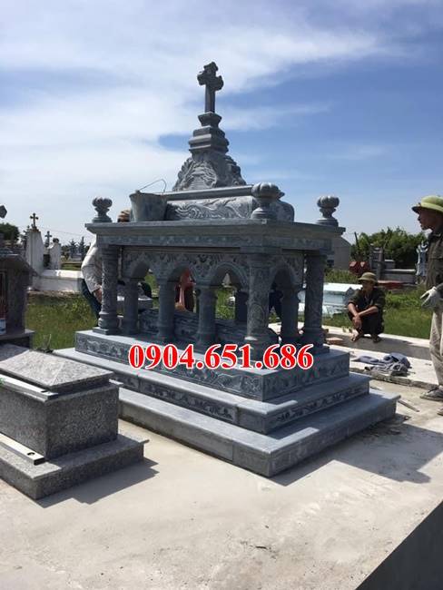 Mẫu lăng mộ công giáo đẹp nhất bán tại Quảng Ninh