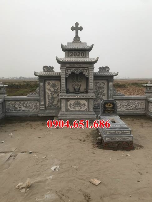 Thiết kế xây mẫu lăng mộ công giáo đẹp ở Bắc Giang