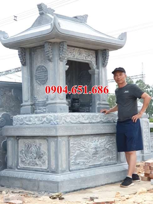 Am thờ lăng mộ đá đẹp xây để hũ tro cốt bán tại Tây Ninh, Bình Phước