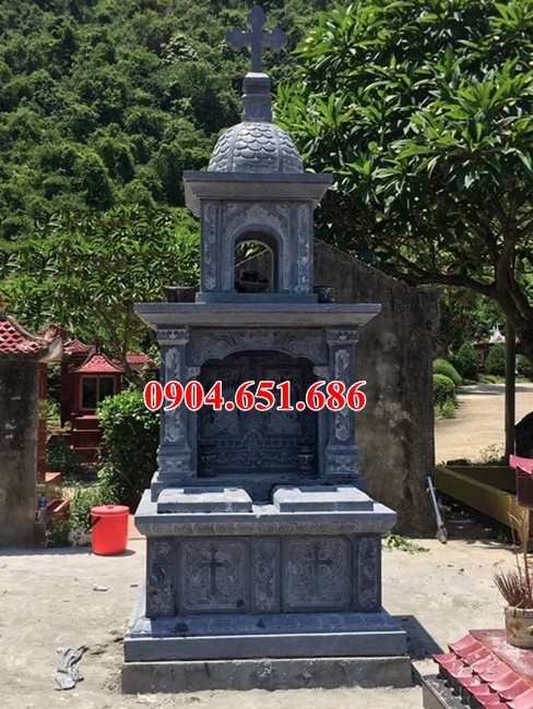 Giá bán, thi công mộ công giáo, lăng mộ công giáo bằng đá tại Khánh Hòa