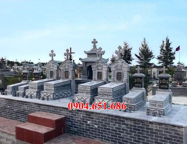 Khu lăng mộ công giáo đẹp lắp đặt tại Quảng Trị